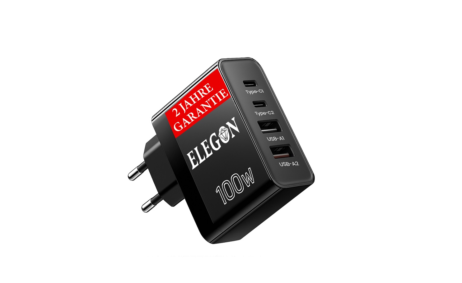 Black Fast-026 Pro Charger 100W